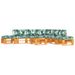 Salon de jardin palette 6 pcs Pin imprégné de marron miel 6 - Photo n°1