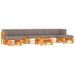 Salon de jardin palette 6 pcs Pin imprégné de marron miel 13 - Photo n°1
