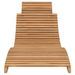 Salon de jardin pliable 3 pcs Bois de teck solide - Photo n°4