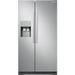 SAMSUNG RS50N3403SA - Réfrigérateur américain - 501 L (357 + 144 L) - Froid ventilé multiflow - A+ - L 91,2 x H 178,9 cm - Inox - Photo n°1