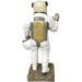 Sculpture chien astronaute polyrésine blanche Spacie - Photo n°4