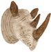 Sculpture rhinocéros résine ivoire vieilli Pablo - Photo n°1