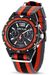 Sector 90 Expander Action. Gent - Plastic Case - Tissue Strap - Black/red Dial - Quartz - Only Time - Mineral Glass - 44mm - 10atm R3251197030 - Photo n°1