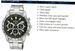 Seiko C.motor Sport Ss Chrono Gent Black SSB027P1 - Photo n°1
