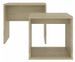 Set de 2 tables basses gigognes bois clair Filow 37 - 48 cm - Photo n°4