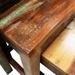 Set de 3 tables gigognes bois de récupération multicolore Azul - Photo n°4