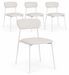 Set de 4 chaises INKA – Acier peint & assise rembourrée - Photo n°1