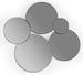 Set de 5 miroirs muraux ronds en métal doré RIZO - L 67 x H 62 cm - Photo n°1