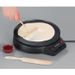 SEVERIN CM2198 - Crepiere diametre 30cm 1000W - Thermostat réglable - Inclus spatule a crepe et répartiteur de pâte en bois - Noir - Photo n°2