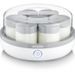 SEVERIN JG 3518 Yourtiere 7 pots de 150 ml chacun, pratique et compacte, 100% sans BPA, graduation memo, enrouleur de câble, 13 W - Photo n°1