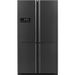 SHARP SJ-F1560E0A - Réfrigérateur 4 Portes - 560 L (390 + 170 L) - Froid ventilé no frost - L 91 x H 185 cm - Inox noir - Photo n°1