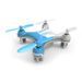 SILVERLIT - Drone Télécommandé NanoXCopter - 6 CM -Turquoise - Photo n°1