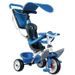 SMOBY Tricycle Baby Balade Roues Silencieuses Bleu - Photo n°1