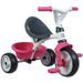 SMOBY Tricycle Baby Balade Roues Silencieuses Rose - Photo n°3