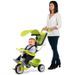 SMOBY Tricycle Baby Balade Roues Silencieuses Vert - Photo n°3