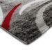 SUBWAY ENCADRE Tapis de salon en polypropylene - 120x170 cm - Rouge - Photo n°4