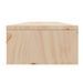 Support de moniteur 100x24x13 cm Bois de pin solide - Photo n°6