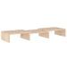 Support de moniteur 60x24x10,5 cm Bois de pin solide - Photo n°4