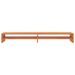 Support de moniteur marron miel 100x24x13 cm bois de pin solide - Photo n°4