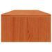 Support de moniteur marron miel 100x27x15 cm bois de pin solide - Photo n°5