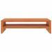 Support de moniteur marron miel 50x24x13 cm bois de pin solide - Photo n°5