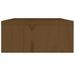 Support de moniteur Marron miel 60x24x10,5 cm Pin solide - Photo n°6