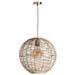 Suspension en rotin GLOBO - Charme artisanal - Photo n°1