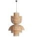 Suspension en rotin naturel LOZANE – Esprit bohème chic et savoir-faire artisanal - Photo n°1