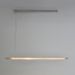 Suspension LED intégrée en bois - 100 x 5 x 125 cm - MALMO - Photo n°3