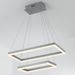 Suspension LED métal gris Solys - Photo n°1