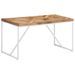 Table à dîner 140x70x76 cm Bois massif d'acacia et de manguier - Photo n°1