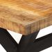 Table à dîner 160x80x75 cm bois de manguier massif brut - Photo n°5