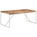 Table à dîner 180x90x76 cm Bois massif d'acacia et de manguier - Photo n°10