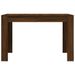 Table à dîner Chêne marron 120x60x76 cm bois d'ingénierie - Photo n°4