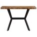 Table à manger 110x55x75 cm bois de manguier massif - Photo n°2
