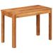 Table à manger 110x55x76 cm bois d'acacia massif - Photo n°9
