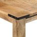 Table à manger 140x70x75 cm bois de manguier massif - Photo n°5