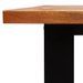 Table à manger 160x80x75 cm bois d'acacia solide à bord vif - Photo n°8