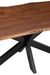Table à manger bois acacia marron L 180 cm - Photo n°5