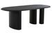 Table à manger bois de frêne noir TIRANO 220 cm - Photo n°1