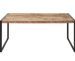 Table à manger bois de manguier et acier noir Bela 180 cm - Photo n°2