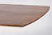 Table à manger bois de manguier foncé et pieds acier laiton mat Kamy150 cm - Photo n°5