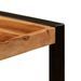 Table à manger bois de Sesham et pieds acier noir Vustick 180 cm - Photo n°3
