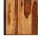 Table à manger bois de Sesham et pieds acier noir Vustick 180 cm - Photo n°5