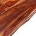 Table à manger bois de Sesham massif et acier inoxydable Baula 180 cm - Photo n°3