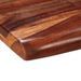 Table à manger bois de Sesham massif et acier inoxydable Baula 180 cm - Photo n°6