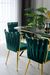 Table à manger bois effet marbre noir Kibona 180 cm - Photo n°4