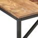 Table à manger bois massif clair et pieds métal noir Suna 180 cm - Photo n°5