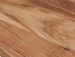 Table à manger bois massif et pieds en croix acier chromé Kiwa 160 cm - Photo n°4