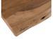 Table à manger bois massif foncé Cintee L 180 cm - Photo n°4